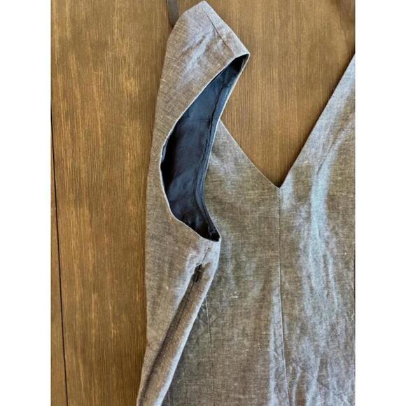 Women’s Sheath Dress Banana Republic Gray Sleeveless Size 2 - Picture 5 of 10